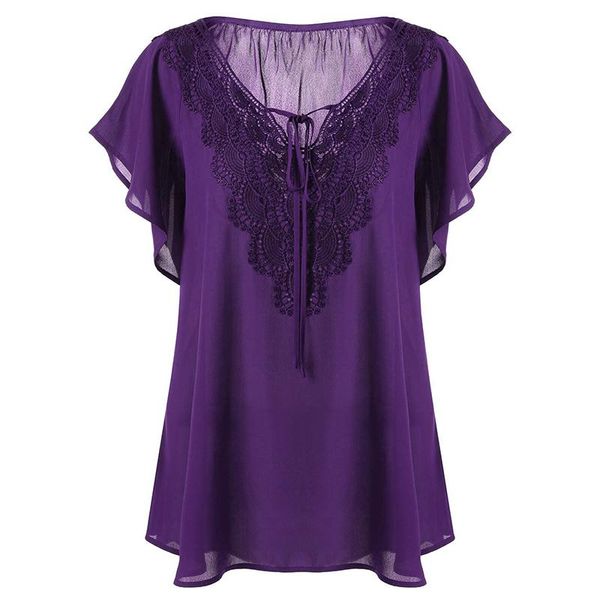 plus size women blouse lace patchwork v-neck shirt womens blouse short sleeve big size female blusas mujer de moda 2021 5xl, White
plus size women blouse lace patchwork v-neck shirt womens blouse short sleeve big size female blusas mujer de moda 2021 5xl, White