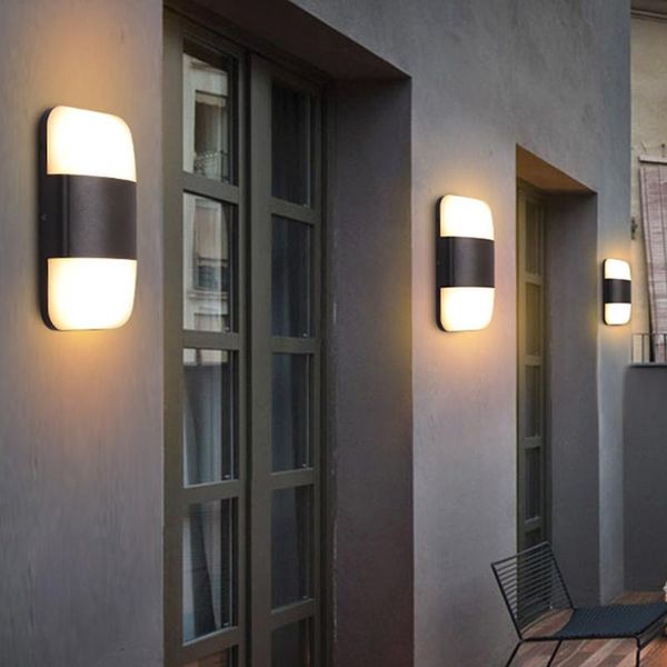 led outdoor wall lamp modern simple up and down wall sconce light waterproof aluminum porch light for garages aisle garden
led outdoor wall lamp modern simple up and down wall sconce light waterproof aluminum porch light for garages aisle garden