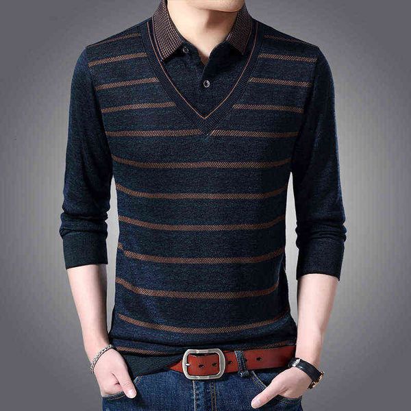 men's sweaters thin spring men's long sleeve t-shirt brand middle-aged and elderly men led their father to fake two t-shirts, White;black
men's sweaters thin spring men's long sleeve t-shirt brand middle-aged and elderly men led their father to fake two t-shirts, White;black