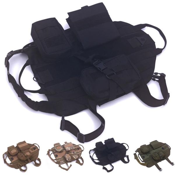 dog collars & leashes fully adjustable chest and belly straps pet outdoor training harness soft nylon vest w/ 3 detachable pouch bags
dog collars & leashes fully adjustable chest and belly straps pet outdoor training harness soft nylon vest w/ 3 detachable pouch bags