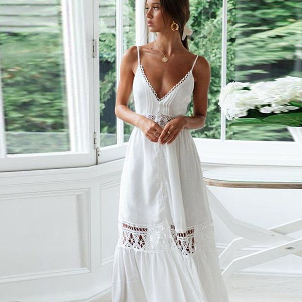 casual dresses hollow out female high waist dress summer women clothes solid color v-neck ladies sundresses, Black;gray
casual dresses hollow out female high waist dress summer women clothes solid color v-neck ladies sundresses, Black;gray