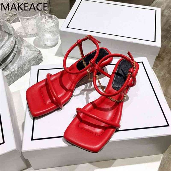 75% off factory outlet sale summer metal chain kitten heels sandals women genuine leather one strap square toe sandalias mujer designer runw, Black
75% off factory outlet sale summer metal chain kitten heels sandals women genuine leather one strap square toe sandalias mujer designer runw, Black