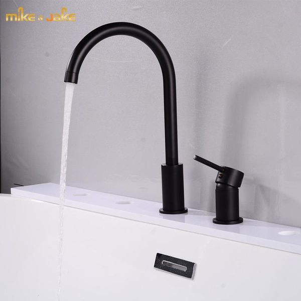 bathroom sink faucets black 2pecs faucet deck mounted mixer single handle and cold bathtub
bathroom sink faucets black 2pecs faucet deck mounted mixer single handle and cold bathtub