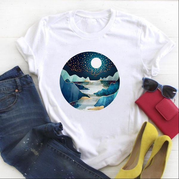 women cartoon moon star night print fashion summer t tee ladies female shirt clothes tshirt womens graphic t shirt, White
women cartoon moon star night print fashion summer t tee ladies female shirt clothes tshirt womens graphic t shirt, White