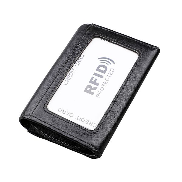 retro genuine leather mens wallet trifold short wallets man zipper coin pocket bank credit card holders rfid safety slim purse, Red;black
retro genuine leather mens wallet trifold short wallets man zipper coin pocket bank credit card holders rfid safety slim purse, Red;black