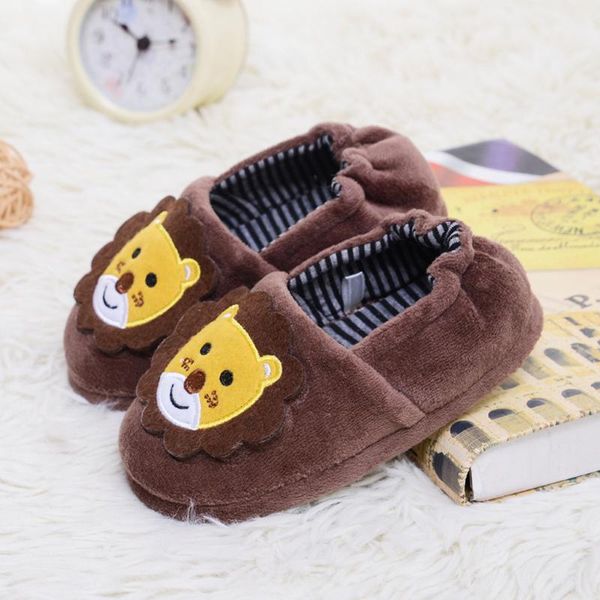 slipper baby shoes toddler infant kids warm animal prints flock boys girls cartoon soft-soled slippers slip-on, Black;grey 
slipper baby shoes toddler infant kids warm animal prints flock boys girls cartoon soft-soled slippers slip-on, Black;grey