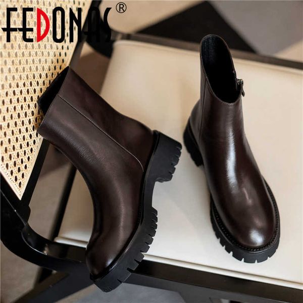 fashion women boots est genuine leather chunky heels shoes woman winter platform side zipper ankle 210528, Black
fashion women boots est genuine leather chunky heels shoes woman winter platform side zipper ankle 210528, Black