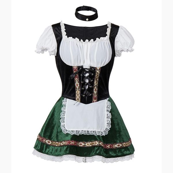 casual dresses woman oktoberfest plaid dirndl dress german bavarian beer wench waitress costume cosplay carnival halloween party, Black;gray
casual dresses woman oktoberfest plaid dirndl dress german bavarian beer wench waitress costume cosplay carnival halloween party, Black;gray