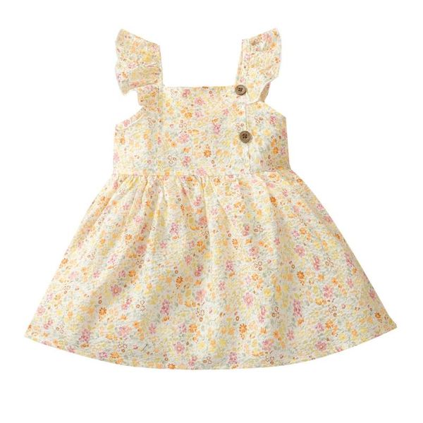 girl's dresses baby casual girls cotton flare floral sleeve dress 2021 summer kids sleeveless knee-length toddler princess, Red;yellow
girl's dresses baby casual girls cotton flare floral sleeve dress 2021 summer kids sleeveless knee-length toddler princess, Red;yellow