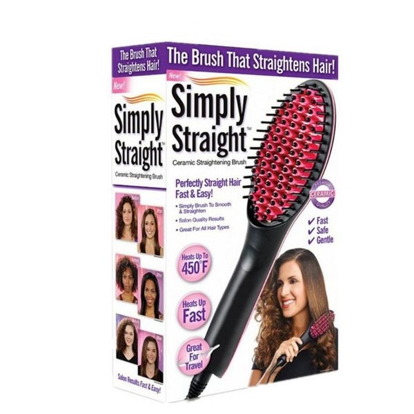 electric hair brushes straight comb magic negative ion straightener brush with led display
electric hair brushes straight comb magic negative ion straightener brush with led display