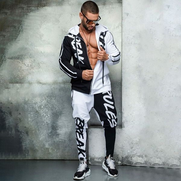 running sets men sport suits hoodies pants sweatshirt +sweatpants sportswear gym fitness tracksuit male, Black;blue
running sets men sport suits hoodies pants sweatshirt +sweatpants sportswear gym fitness tracksuit male, Black;blue