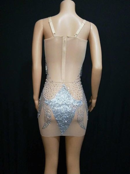 sparkly silver crystals tassel mesh dress birthday prom celebrate fringes dress bar evening women dancer rhinestones dress, Black;red
sparkly silver crystals tassel mesh dress birthday prom celebrate fringes dress bar evening women dancer rhinestones dress, Black;red