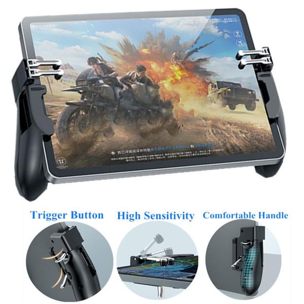 game controllers & joysticks h11 gaming controller portable six finger operation gamepad tablet trigger fire button aim key mobile grip hand
game controllers & joysticks h11 gaming controller portable six finger operation gamepad tablet trigger fire button aim key mobile grip hand