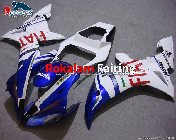 for yamaha yzf r1 yzf1000r1 2002 03 fairing yzf-r1 02 03 blue white bodywork (injection molding)
for yamaha yzf r1 yzf1000r1 2002 03 fairing yzf-r1 02 03 blue white bodywork (injection molding)