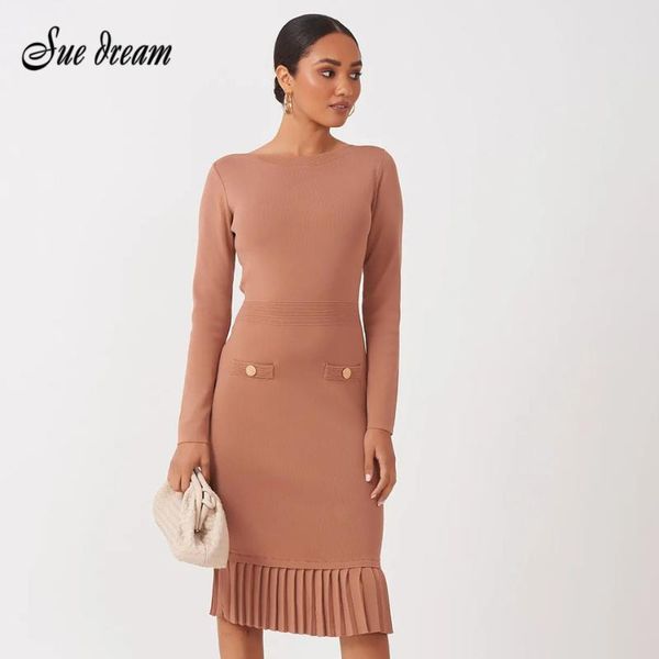 casual dresses 2021 spring and autumn fashion women's tight round neck long sleeve dress high waist ruffled pleated, Black;gray
casual dresses 2021 spring and autumn fashion women's tight round neck long sleeve dress high waist ruffled pleated, Black;gray