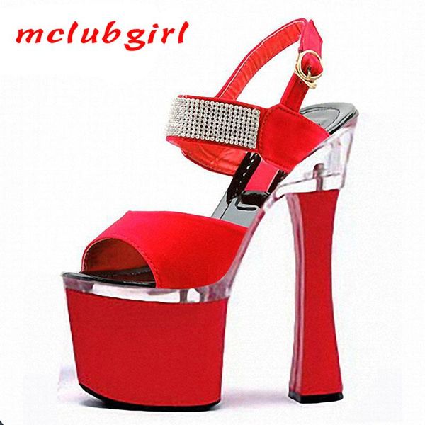 dress shoes mclubgirl 18cm super high heels platfrom sandsls women sandals summer rhinestone decorative nightclub toe lyp, Black
dress shoes mclubgirl 18cm super high heels platfrom sandsls women sandals summer rhinestone decorative nightclub toe lyp, Black