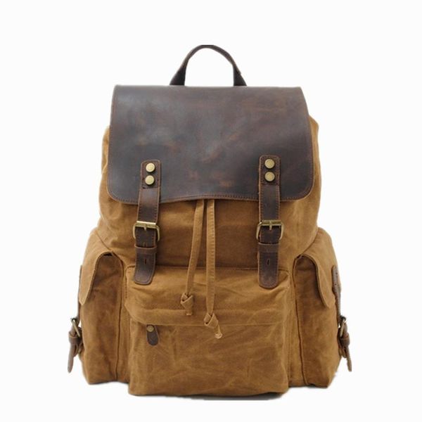backpack leather canvas men boy girl vintage school backpacks shoulder lapfor teenager mochia
backpack leather canvas men boy girl vintage school backpacks shoulder lapfor teenager mochia