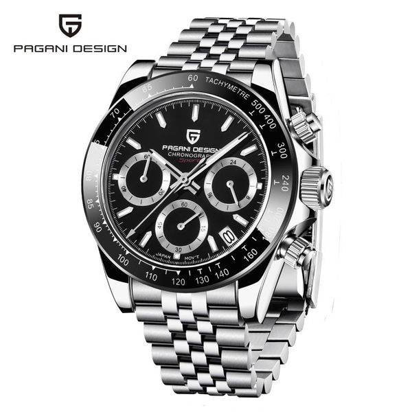 wristwatches pagani design brand 2021 men's quartz watches mens business watch men luxury chronograph vk63 relogio masculino, Slivery;brown
wristwatches pagani design brand 2021 men's quartz watches mens business watch men luxury chronograph vk63 relogio masculino, Slivery;brown