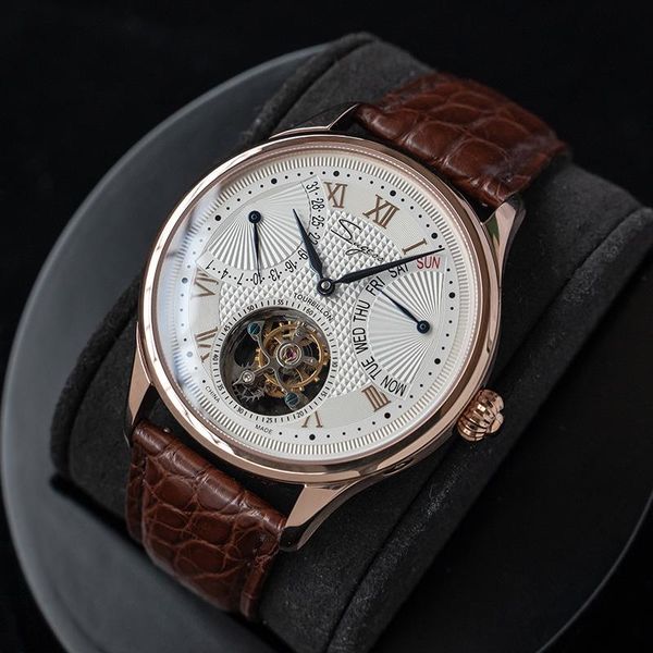 wristwatches luxury sport original tourbillon mechanical watch men's seagull movement sapphire men calendar business leather male clock, Slivery;brown
wristwatches luxury sport original tourbillon mechanical watch men's seagull movement sapphire men calendar business leather male clock, Slivery;brown