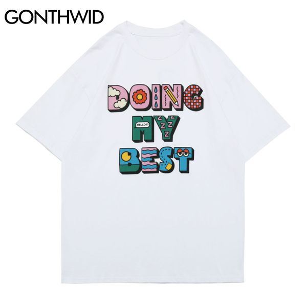 gonthwid tshirt summer men casual harajuku creative letter print short sleeve t-shirts cotton streetwear hip hop loose tees c0315, White;black
gonthwid tshirt summer men casual harajuku creative letter print short sleeve t-shirts cotton streetwear hip hop loose tees c0315, White;black