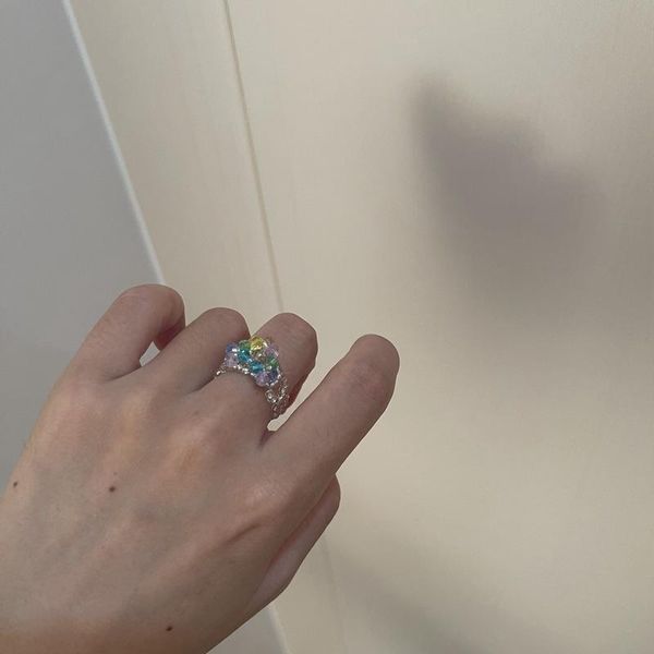 wedding rings korean summer trendy handmade multi-color small flowers rice beads ring women girl jewelry stretch weave style, Slivery;golden
wedding rings korean summer trendy handmade multi-color small flowers rice beads ring women girl jewelry stretch weave style, Slivery;golden