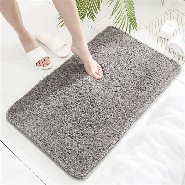 solid color soft velvet thick home floor door mat home bathroom absorbent non-slip bedroom foot rugs
solid color soft velvet thick home floor door mat home bathroom absorbent non-slip bedroom foot rugs