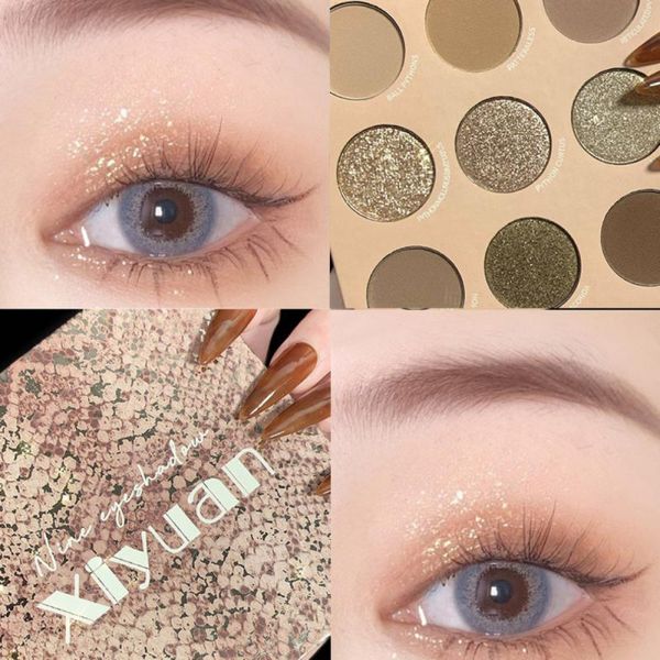 eye shadow lazy palette 9color matte shimmer pigment eyeshadow lasting waterproof makeup oogschaduw cosmetic
eye shadow lazy palette 9color matte shimmer pigment eyeshadow lasting waterproof makeup oogschaduw cosmetic