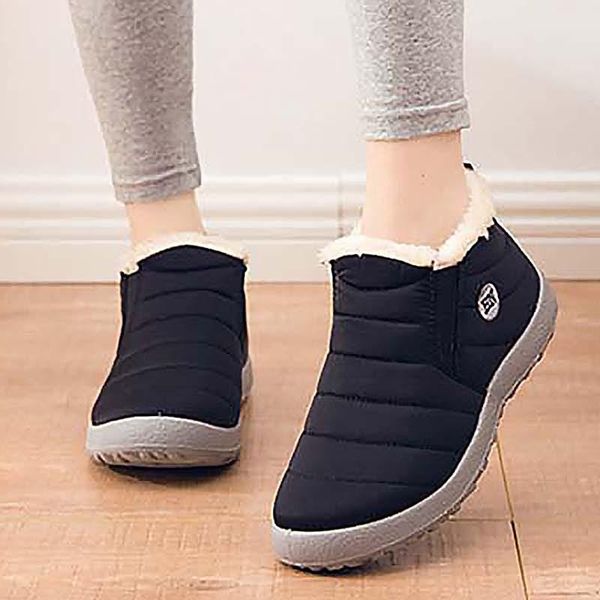 boots women's shoes winter chunky for women keep warm snow ankle woman footwear ladies zapatos mujer, Black
boots women's shoes winter chunky for women keep warm snow ankle woman footwear ladies zapatos mujer, Black