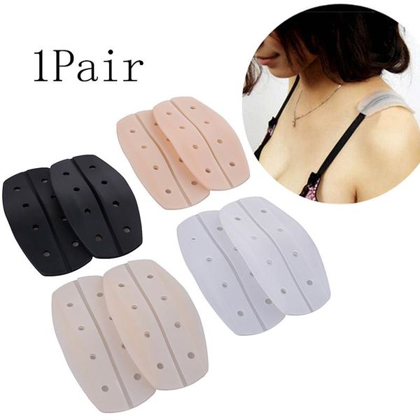 women's g-strings 1 pair silicone bra strap decompression women anti-slip shoulder pads underwear holder, Black;white
women's g-strings 1 pair silicone bra strap decompression women anti-slip shoulder pads underwear holder, Black;white