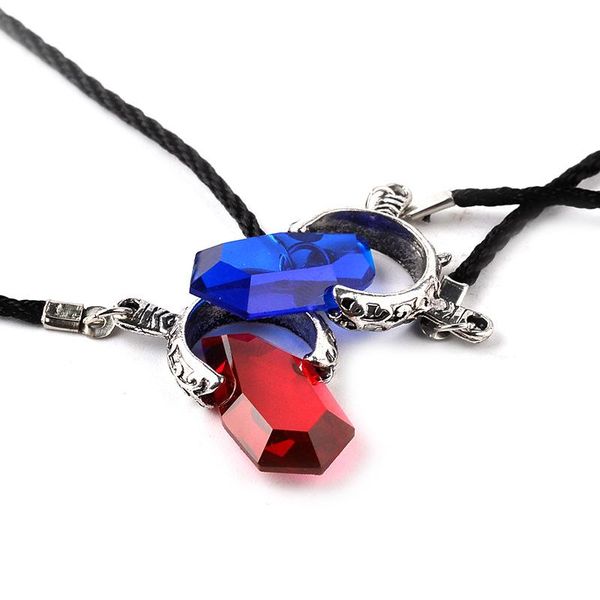 pendant necklaces lucky game film demon logo couple soul stone necklace love woman mother girl gift wedding blessing jewelry, Silver
pendant necklaces lucky game film demon logo couple soul stone necklace love woman mother girl gift wedding blessing jewelry, Silver