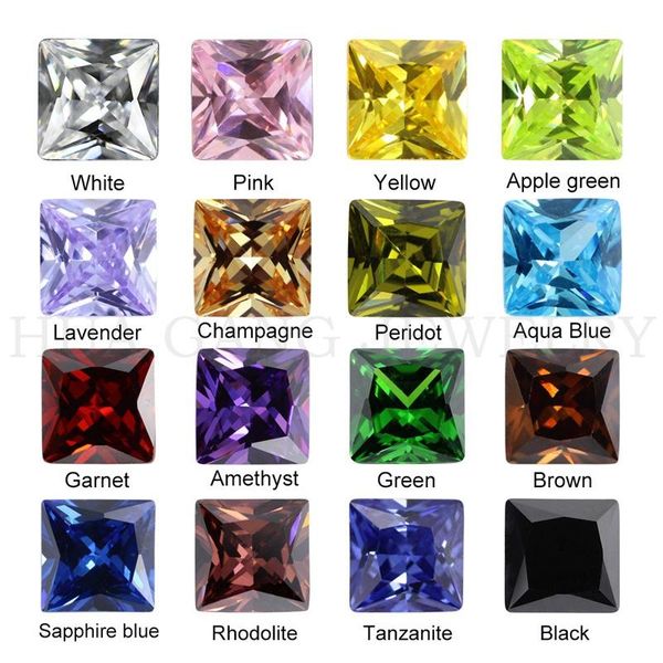 cubic zirconia stone multicolor square shape princess cut loose cz stones synthetic gems beads for jewelry 2x2~14x14mm
cubic zirconia stone multicolor square shape princess cut loose cz stones synthetic gems beads for jewelry 2x2~14x14mm