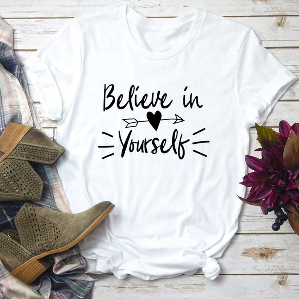 women's t-shirt believe in yourself aesthetic harajuku women t shirt jesus christ graphic cotton o neck female clothing short sleeve te, White
women's t-shirt believe in yourself aesthetic harajuku women t shirt jesus christ graphic cotton o neck female clothing short sleeve te, White