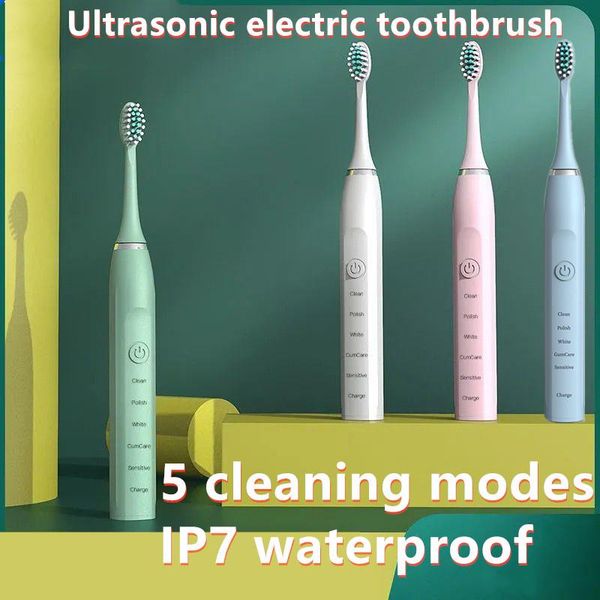 smart electric toothbrush rechargeable ultrasonic automatic soft hair home charging waterproof whitening children's students
smart electric toothbrush rechargeable ultrasonic automatic soft hair home charging waterproof whitening children's students