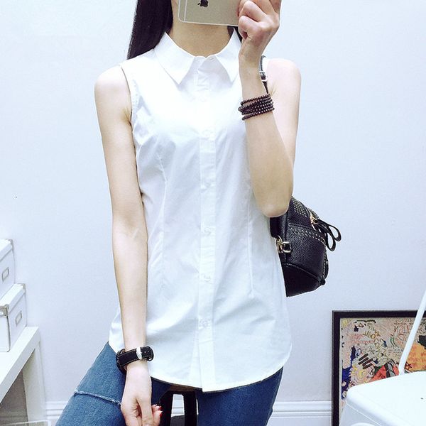 women's polos s-5xl cotton shirt summer elegant office lady white t-shirt sleeveless slim ol work tee female 5d6e
women's polos s-5xl cotton shirt summer elegant office lady white t-shirt sleeveless slim ol work tee female 5d6e