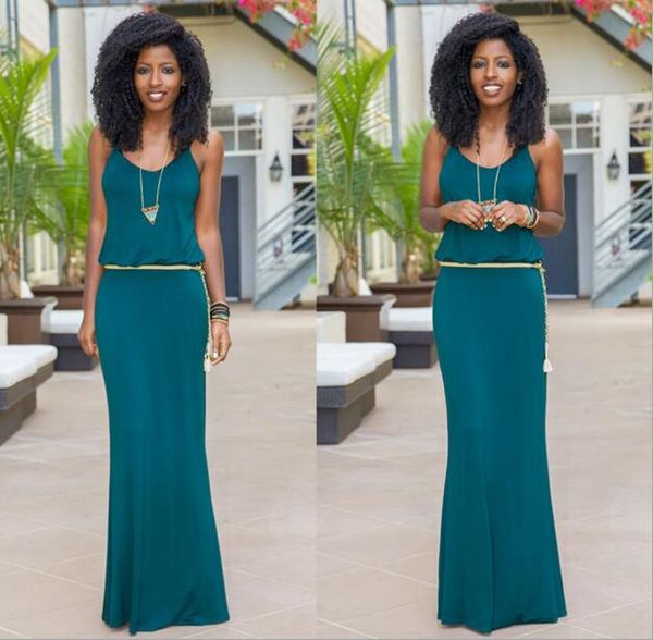 fashion women dress solid color long dresses casual beach skirt bohemia sleeveless nude sling dress, Black;gray
fashion women dress solid color long dresses casual beach skirt bohemia sleeveless nude sling dress, Black;gray