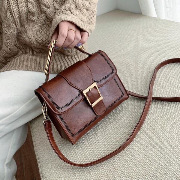 shoulder bags vintage pu leather bag solid color crossbody for women 2021 retro luxury handbags designer
shoulder bags vintage pu leather bag solid color crossbody for women 2021 retro luxury handbags designer