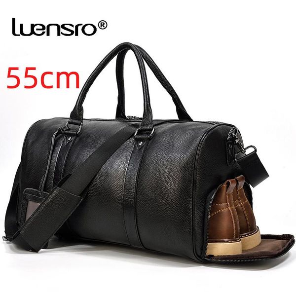 100% genuine leather men women travel bag soft real leather cowhide carry hand luggage bags travel shoulder bag male big handbg
100% genuine leather men women travel bag soft real leather cowhide carry hand luggage bags travel shoulder bag male big handbg