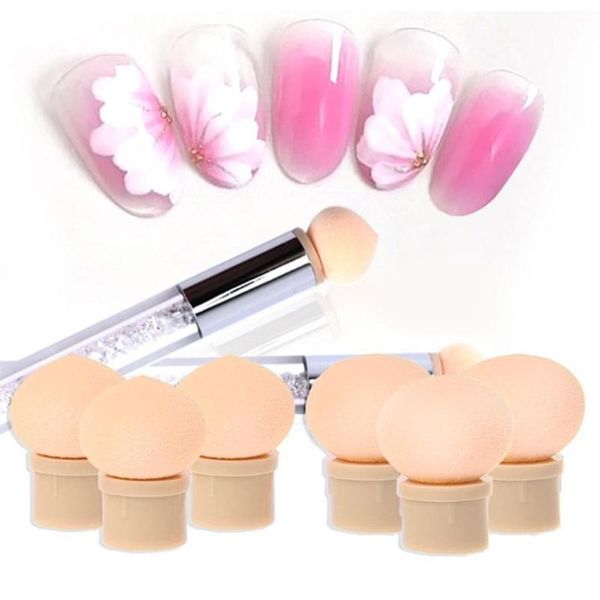 nail brushes 6pcs/set soft sponge replaceable heads for glitter powder brush round sharp head random of gradient pen tool, Yellow
nail brushes 6pcs/set soft sponge replaceable heads for glitter powder brush round sharp head random of gradient pen tool, Yellow