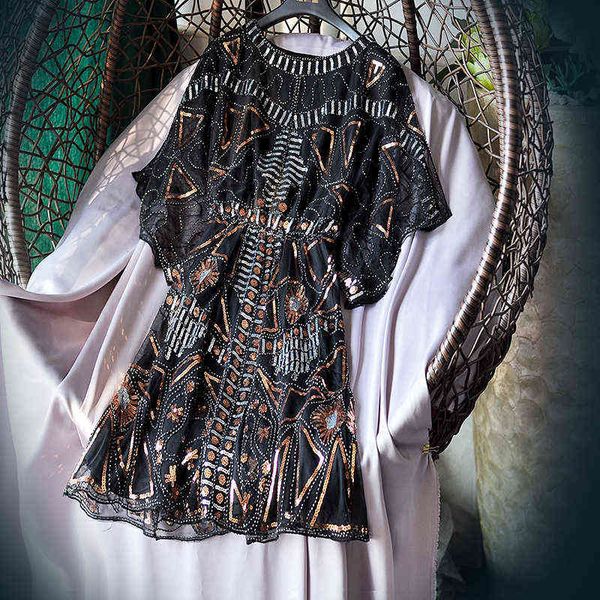women's clothing casual dresses pearl studded round neck celebrity temperament yarn mh short trumpet sleeve sequin small dresses, Black;gray
women's clothing casual dresses pearl studded round neck celebrity temperament yarn mh short trumpet sleeve sequin small dresses, Black;gray
