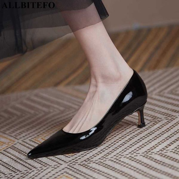 allbitefo size:33-43 genuine leather high heels office ladies shoes women heels shoes thin heels party women shoes 210611, Black
allbitefo size:33-43 genuine leather high heels office ladies shoes women heels shoes thin heels party women shoes 210611, Black