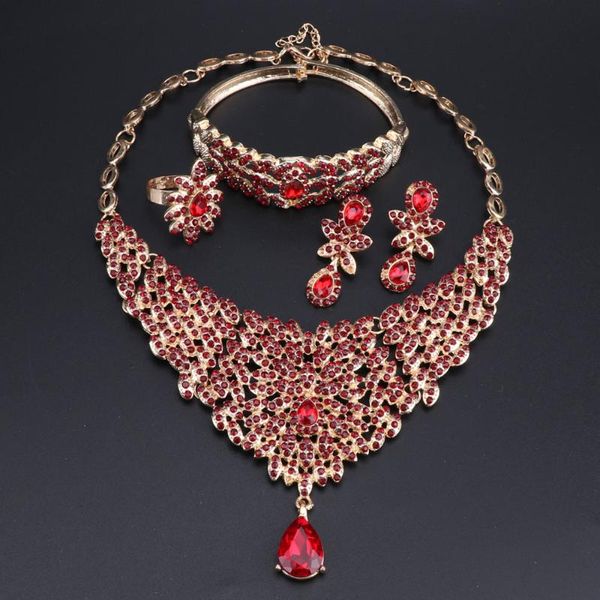 earrings & necklace oeoeos bridal dubai gold color jewelry sets for women elegant african beads set nigerian wedding party red rhinestone, Silver
earrings & necklace oeoeos bridal dubai gold color jewelry sets for women elegant african beads set nigerian wedding party red rhinestone, Silver