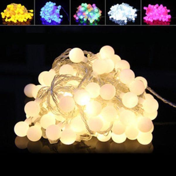 220v/110v fairy garland led ball string light christmas bulb fairy string decorative lights for holiday wedding party decoration
220v/110v fairy garland led ball string light christmas bulb fairy string decorative lights for holiday wedding party decoration