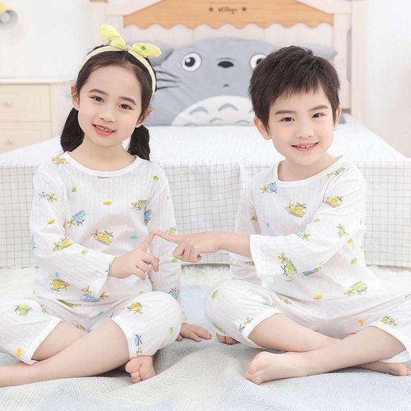 boys' 2021 new spring and autumn baby's pajamas summer home children's thin long sleeve air-conditioned clothes, Blue;red
boys' 2021 new spring and autumn baby's pajamas summer home children's thin long sleeve air-conditioned clothes, Blue;red