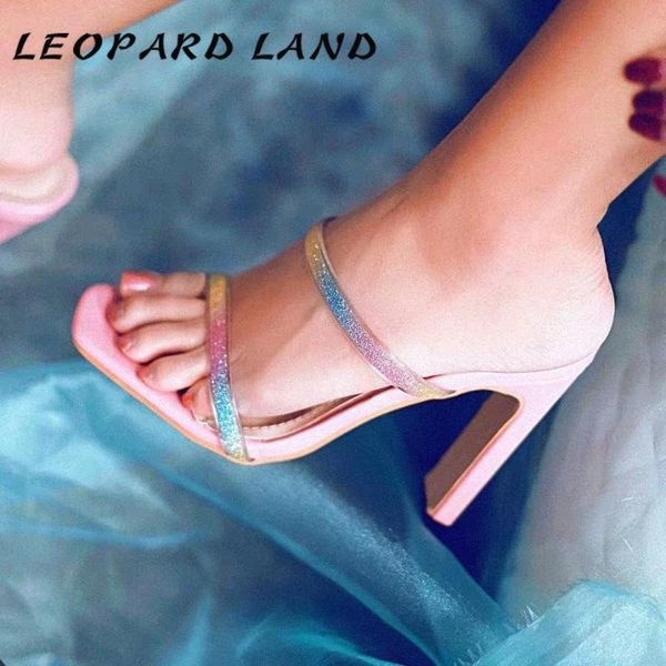 sandals leopard land pink crystal heels slipper 35 42 size simple square head candy matching high heel cool slippers -232-2, Black
sandals leopard land pink crystal heels slipper 35 42 size simple square head candy matching high heel cool slippers -232-2, Black