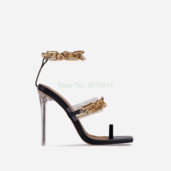 dress shoes women ankle buckle strap chain open toe female textured stiletto single crocodile pattern high heel sandals, Black
dress shoes women ankle buckle strap chain open toe female textured stiletto single crocodile pattern high heel sandals, Black