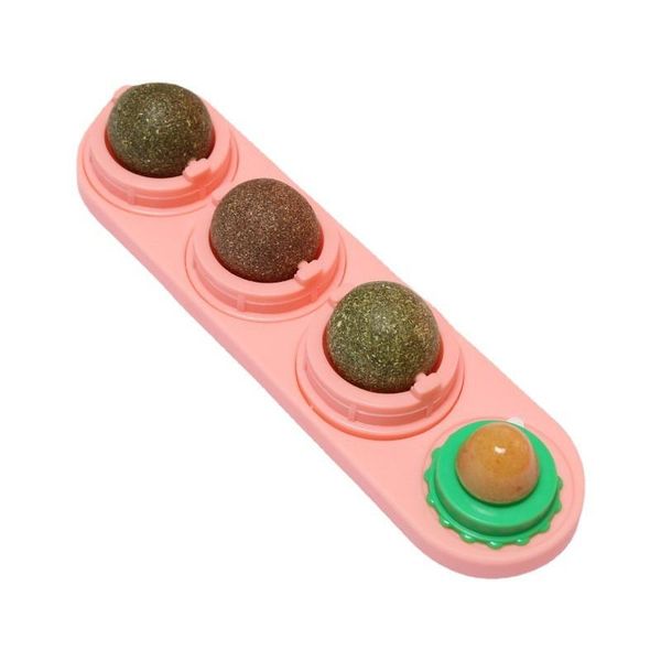 cat toys catnip ball with candies natural healthy rotatable treat lick stick to wall cleaning teeth for kitty
cat toys catnip ball with candies natural healthy rotatable treat lick stick to wall cleaning teeth for kitty