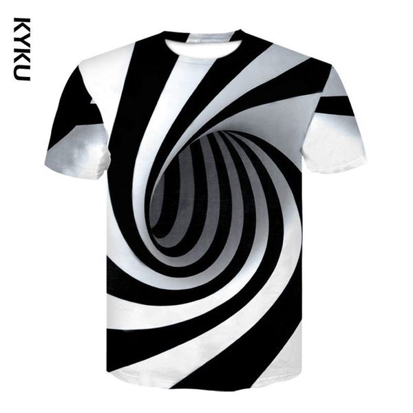 black and white vertigo hypnotic 3d print men t shirt funny tshirt optical illusion black-white graphic o-neck kg-382, White;black
black and white vertigo hypnotic 3d print men t shirt funny tshirt optical illusion black-white graphic o-neck kg-382, White;black