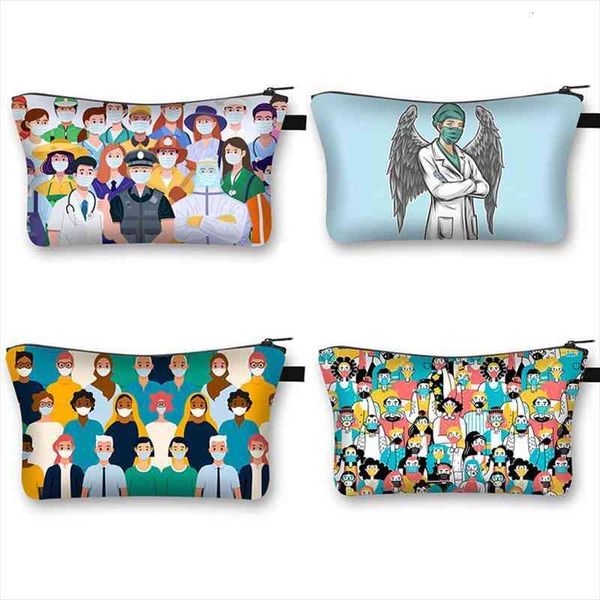 beautiful hero nurses wear masks women cosmetic bag people wear masks girls makeup bags portable ladies travel storage bag
beautiful hero nurses wear masks women cosmetic bag people wear masks girls makeup bags portable ladies travel storage bag