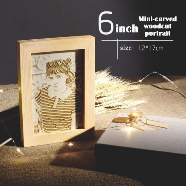 frames 6 inch woodcut portrait custom po micro-carving people pos with frame birthday present for couple lover
frames 6 inch woodcut portrait custom po micro-carving people pos with frame birthday present for couple lover