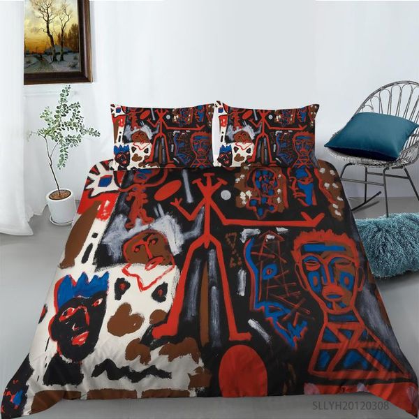 bedding sets abstract art oil painting printing set king sizes duvet cover with pillowcases home textiles
bedding sets abstract art oil painting printing set king sizes duvet cover with pillowcases home textiles